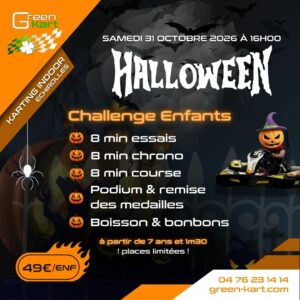 Mini challenge enfants HALLOWEEN