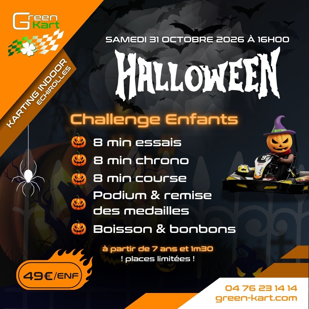 Mini challenge enfants HALLOWEEN