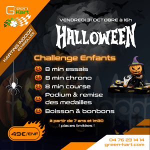 Mini challenge enfants HALLOWEEN