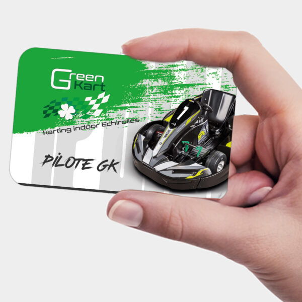 Carte membre GK préchargée