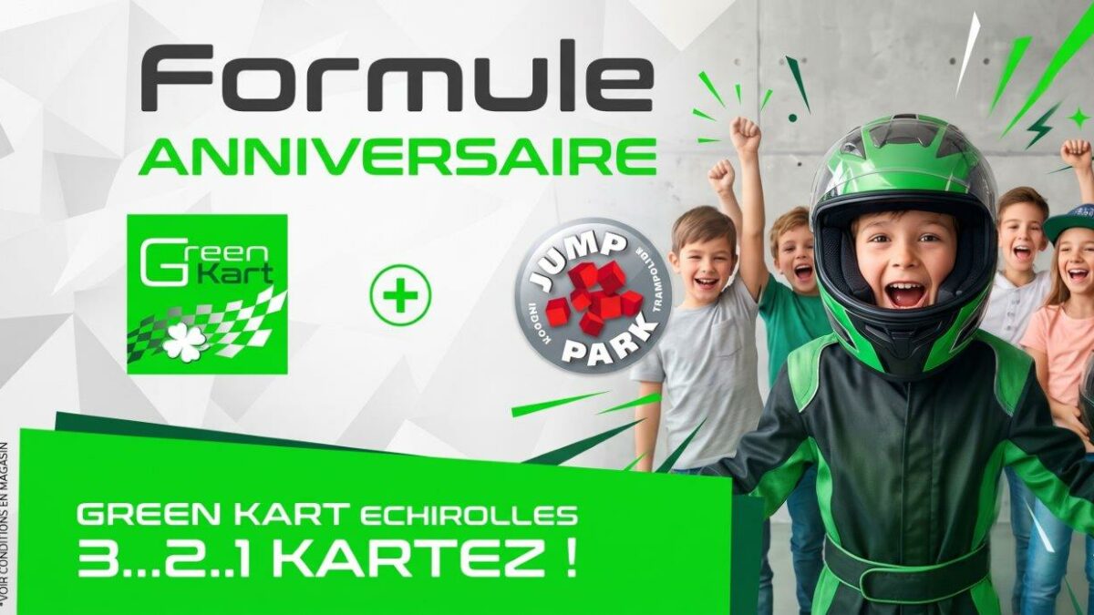 anniversaire Karting enfants Grenoble chez Green Kart